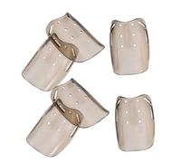 Tofficu 6 Pezzi di Protezione per Le Dita dei Piedi Protezioni per Le Scarpe Protezione per Le Dita degli Trasparente Protezioni per La Punta degli