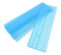 Tofficu 6 Pezzi Divisorio per Cassetti 31x10 CM Blu in Plastica | Inserto per Scatole e Cassetti, Adatto a Posate e Trucco, Aiuta a Mantenere gli Oggetti Stabili