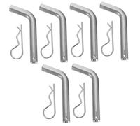 Tofficu 6 Set Pin per Gancio Traino Resistente con Clip Sicuro e Facile da Installare per Rimorchi Portabici Camper e Barche