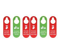 Tofficu 6pezzi Cartelli Porta Non Disturbare Tag Per Maniglia Con Design Creativo e Pratico Per Hotel e Uffici