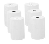 Tofficu 6pezzi Portalampada in Metallo Cilindrico Per Lampade Da Tavolo e Sospensione Finitura Bianca Resistente e Decorazione Contemporanea Per Lampadari e Plafoniere