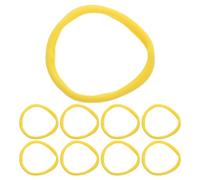 Tofficu 96 Pezzi Elastic Weaving Loom Loops Refill for DIY Crafting Soft Stretchy Bands for Potholder Bracelet Fabric Wallet And Coaster Making