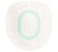 Tofficu Bacinella Bidet Pieghevole per Bagno Lavaggio e Post-parto Materiale Resistente Dimensione per Sedili Wc Standard per Donne Anziani e Gestanti