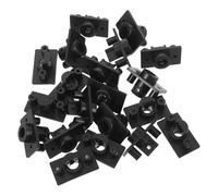 Tofficu Base in Plastica per Antenna Microfonica Ricevente, Supporto di Ricambio per Microfoni Wireless e Karaoke, Set da 20 Pezzi Resistente e Facile da Installare per Eventi e