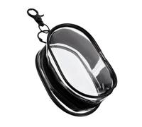 Tofficu Borsa Trasparente in Pvc Borsello per Gioielli Cavi e Oggetti Vari Custodia Portatile Leggera Organizer per Viaggi Sport e Uso Quotidiano