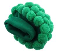 Tofficu Cappello Invernale Divertente a Forma di Broccoli con Grande Pon Pon Soffice, Caldo e Confortevole in Filato Acrilico per Shopping e Viaggi Autunnali