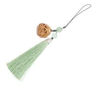 Tofficu Catena Decorativa per Telefono Ciondolo Bustina Profumata e Nappa, Accessorio Artigianale per Cellulare e Porta Chiavi, per Aromaterapia e Uso Quotidiano