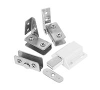 Tofficu Cerniera per Porta Vetro Senza Telaio con Design Elegante Facile Installazione per Armadi e Vetrine Cerniera per Cucina e Bagno Set Completo per Porta Vetro