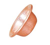 Tofficu Ciotola di Rame per Offerte Buddista 8Cm, Contenitore Antiruggine per Acqua e Riso, Ciotola Decorativa Portatile per Riti e Preghiere, Forniture per Tempio e Meditazione