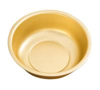 Tofficu Ciotola in Alluminio Spesso 34 Cm, Lavabo Multifunzionale per Lavare Verdure e Frutta, Bacinella Rotonda per Cucina Domestica, Bar e Ristoranti, Bordo Liscio per Uso Sicuro