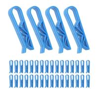 Tofficu Clip per Bidoni della Spazzatura 50 Pezzi in Plastica per Sacchetti Antiscivolo, Fermagli per Sacchi della Spazzatura da Cucina, Accessori Pratici per Casa, Ufficio e Hotel