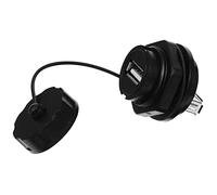 Tofficu Connettore USB Pass Through per Industriale Adattatore Doppio per Yacht Trasferimento USB Mbps Struttura Resistente e Affidabile