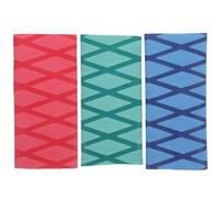 Tofficu Coprimanici Antiscivolo Termoretraibili per Manico Coltelli da Cucina 3 Pezzi Protezione Silicone Resistente al Calore 5.7X1.8X0.04 Pollici per Organizzazione Cucina e Sicurezza