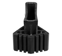 Tofficu Copripiedi Antiscivolo per Scale 4 Pezzi in Gomma Resistente, Tappetini per Piedini Scala Domestica, Accessori Sostitutivi per Stabilità e Protezione Pavimento