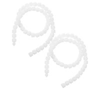 Tofficu Cornice Scheletro Fai da Te 2 Pezzi 50 Cm Giunti Sferici in Plastica 9,5 Mm per Bambole Mobili e Animali di Peluche, Accessori Artigianali per Creazione Giocattoli Silenziosi