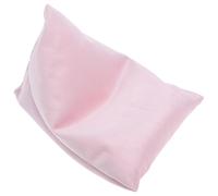Tofficu Cuscino Triangolare per Lettura Multiangolo per Tablet e Libri | Peluche Rosa, Supporto a Mani Libere, Uso su Tavolo in Cucina, per Guardare Video e Leggere
