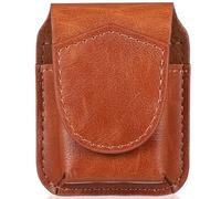 Tofficu Custodia Porta Accendino in Pelle Piccola, Borsa Protettiva Leggera e Compatta, Copertura Protettiva per Uso Quotidiano e Regalo per Uomo