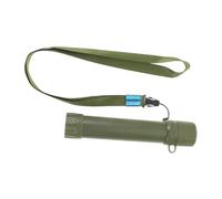 Tofficu Filtro Acqua Portatile per Escursionismo e Kit Sopravvivenza, Purificatore D'acqua Riutilizzabile in Carbonio Attivato, Pp e Abs, per Bere Direttamente da Sorgenti Naturali
