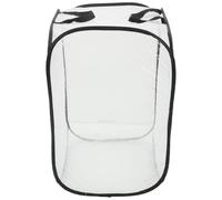 Tofficu Gabbia per Insetti e Farfalle, Gabbia da Osservazione Portatile in Poliestere Bianco, per Bruco e Insetti, Uso Outdoor, Facile Osservazione