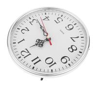 Tofficu Inserto Orologio al Quarzo Silenzioso 160mm Quadrante Romano Rotondo, Movimento Preciso per Riparazione Testina Orologio Fai da Te, Adatto per Orologi da Parete in Ambienti