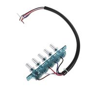 Tofficu Interruttore a 5 Pulsanti per Cappa da Cucina Sottopensile, Pannello di Controllo Regolatore di Velocità e Interruttore Luce, Ricambio Compatibile per Cappe Aspiranti Tradizionali