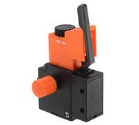 Tofficu Interruttore Regolazione Velocità Per Trapano a Mano Pulsante Blocco, Accessorio Elettrico 250v 6a Per Utensili Elettrici Professionali