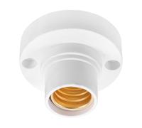 Tofficu Keyless Plastic Lamp Holder Lamp Holder Hanging Light Ceiling Lighting Suspended Hanging Light Fitting One-Piece Base E14 Ceiling Lights