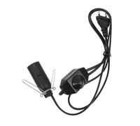 Tofficu Kit cavo con morsetto e dimmerabile per portalampada E12 - Accessorio per lampade LED da tavolo e apparecchi di illuminazione