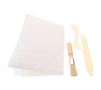 Tofficu Kit per Rilegatura di Libri Antichi Accessori in Metallo e Legno, per Restauro la Conservazione di Testi Storici e Antichi Colore Casuale