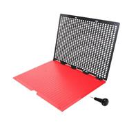 Tofficu Lavagna Didattica Braille in Plastico 27 Righe e 30 Celle, Design Spesso e Grande Capacità, Strumento la Scrittura Braille per Festa Scuola Decor e Uso in Aula