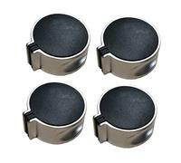 Tofficu Manopola Di Accensione e Spegnimento Per Stufa a Gas in Lega Di Zinco, 4 Pezzi, Pulsante in Metallo Per Cucina a Gas, Accessorio Per Fornello Regolabile e Compatibile