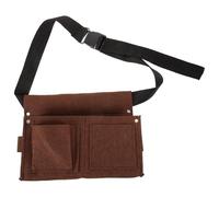 Tofficu Marsupio Portautensili per Falegname con Tasca, Borsa Portautensili Portatile Resistente, Cintura Regolabile per Edilizia e Carpenteria, Compatta e Leggera per Uso Professionale