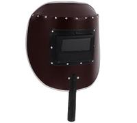 Tofficu Maschera per Saldatura Portatile Scudo Realizzato in Fibra Vulcanizzata e Legno, Adatta per Saldatori che Operano in Ambienti di Lavoro Manuale e Attività di Taglio