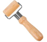 Tofficu Mattarello in Legno Piccolo, Rullo Antiaderente per Pizza e Pasta, Utensile da Cucina Pratico per Impastare e Stendere, Accessorio Multiuso per Pasticceria e Preparazioni