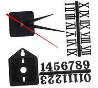 Tofficu Meccanismo Orologio Batteria Kit Motore per Orologio da Parete con Numeri e per Riparazione e Personalizzazione da Te