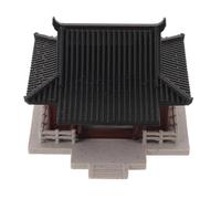 Tofficu Miniatura Pagoda in Plastico per Giardino Zen e Bonsai Realistica Scultura in Pietra, Elegante Decorazione Tradizionale per Casa e Spazi Esterni