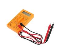 Tofficu Multimetro Portatile Digitale Compatto per Elettricisti Tester Elettrico Multifunzione con Misurazione Precisa Ac Dc Voltmetro e Ohmmetro Resistente