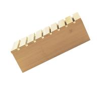 Tofficu Organizer da Scrivania Naturale per e Multipresa con Porta Cellulare Integrato Scatola Porta Resistente e Multifunzionale per Ufficio e Casa