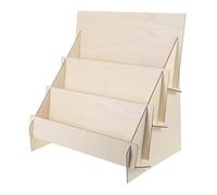 Tofficu Organizer in per Biglietti Supporto Espositore Tavolo per Brochure Telefono e Libri Stand Scrivania Robusto e Versatile