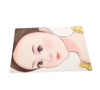 Tofficu Pannello di Pratica per Face Painting Pet con Design dei Cinque Organi Sensoriali Tavola Riutilizzabile per Trucco Facciale per Apprendisti e Artisti Creativi