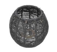 Tofficu Paralume Intrecciato e Lampadario Vintage in Carta di Rafia, Paralume per Lampada da Terra e Soffitto, Uso Interno in Ristorante e Casa