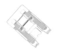 Tofficu Piedino per Macchina da Cucire Punto Raso in Metallo e Plastica Resistente Accessorio per Cucitrice Tessuti Controllo Preciso per Bordi Decorativi e Finiture Eleganti