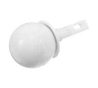 Tofficu Punta Rotante per Bastone Gancio a Sfera Bianco, Accessorio di Stabilità per Bastone da Passeggio Assistito per Non Vedenti, Consiglio di Deambulazione Adatto ad Uso Interno