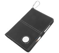 Tofficu Quaderno Punteggi Golf Semplice in PU Nero per Amici e Famiglia | Portatile, Si Scrive Facilità, Si Piega Completamente Piatto, Mantiene Asciutto Libretto Durante L'uso