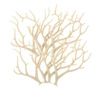 Tofficu Rami di Corna Artificiali Rami Portatili e Realistici 10 Pezzi Beige in Plastico e Resina, Decorazioni Natalizie e Fai da Te per Riempimento Vasi