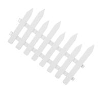 Tofficu Recinzione Da Giardinaggio Filo Bordo Recinzione Dell'albero Confini Paesaggistici Giardino Dietro La Casa Piccolo Pianta Piante Arredamento Bianco Maglia Bianca Pvc