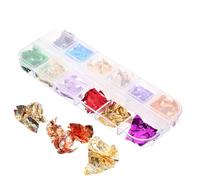 Tofficu Riempitivo per Resina Epossidica Decorazioni di Riempimento Effetto Metallico Scaglie di Alluminio per Artigianato Riempimento Portatile per Creazioni Personalizzate