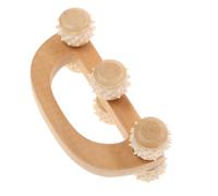 Tofficu Rullo Massaggiante a Sei Rulli, Massaggiatore Creativo per Mani, Strumento Manuale per Relax e Rilassamento Muscolare