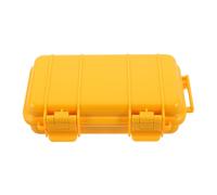 Tofficu Scatola per Cellulare Antiurto con Custodia Stagna Gialla, Piccola Scatola di Immagazzinaggio Resistente per Sport All’aperto, Custodia Portatile per Attrezzi e Dispositivi