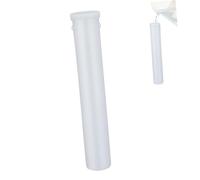 Tofficu Secchiello per Ghiaccio Bar Cilindrico Coperchio in Plastica Bianca | Stampo Cilindrico per Freezer, Sformatura Facile, Uso per Bar, Vino e Bevande Miste